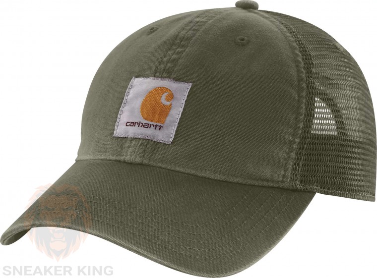Бейсболка Carhartt canvas mesh cap 100286 G72 хакі